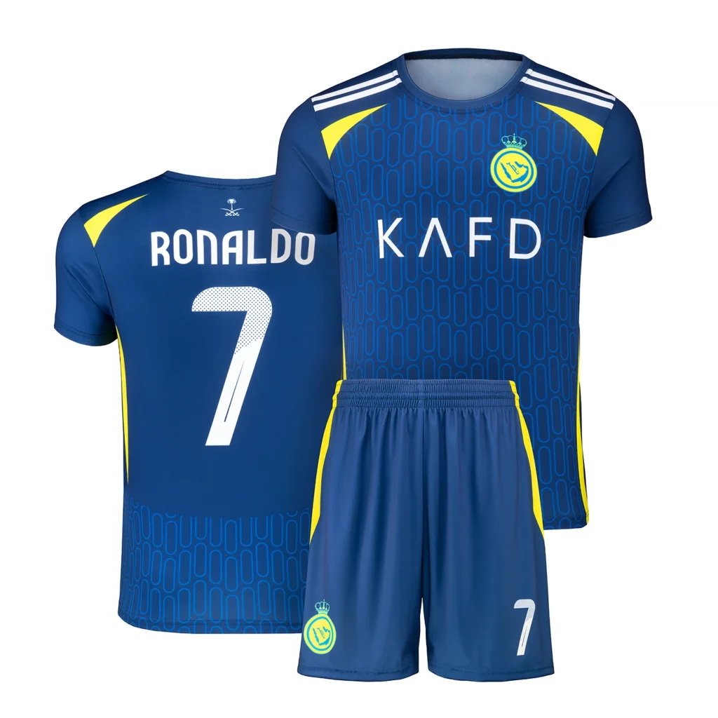 strój piłkarski, fotografia produktowa