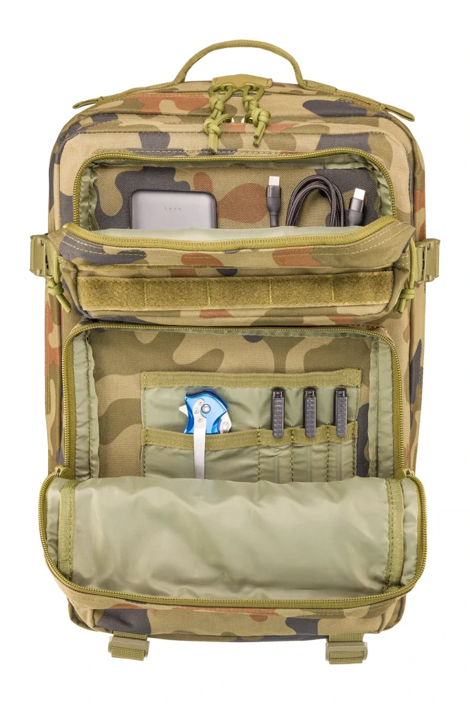 plecak wojskowy, fotografia produktowa